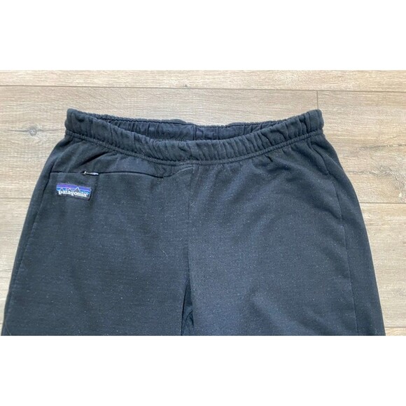 🍁Patagonia Insulator Pants Women S Regulator Polartec Jogger Black Base layer - Picture 2 of 8